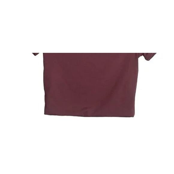 ZARA 90s Crop Top Short Sleeve Stretch Squared Neckline Very Soft S Blush Pink - Picture 5 of 14